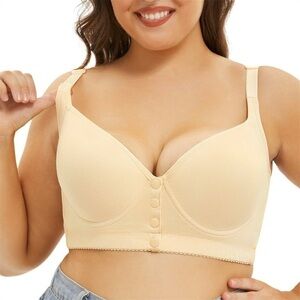 NWT Yellow Daisy Bra Soft Comfort Sports Bra | Shaping | Slimming | Soft